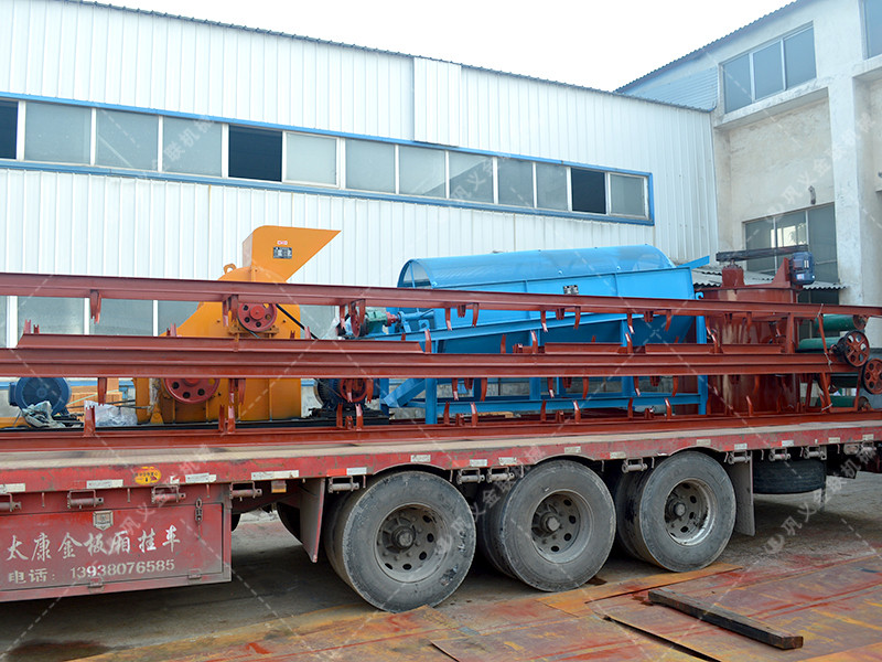 雙級粉碎機(jī)生產(chǎn)線發(fā)往云南瀾滄破錳礦