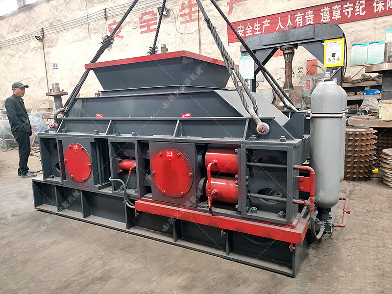 2PG1208液壓對(duì)輥破碎機(jī)發(fā)貨 發(fā)往浙江